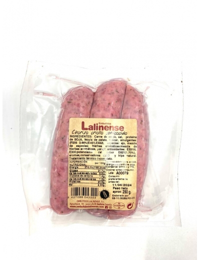 Chorizo criollo semicocido